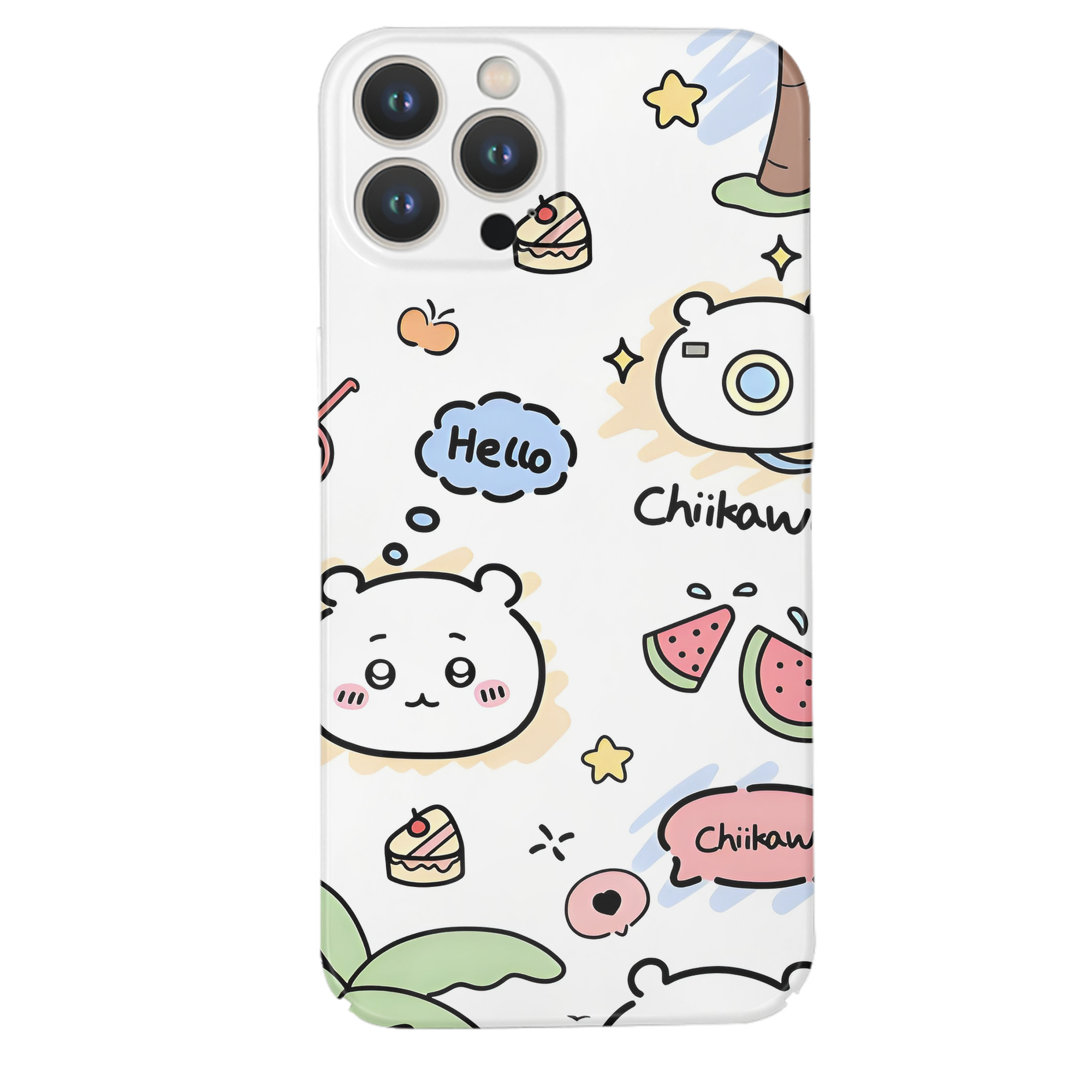 （画像用） ちいかわ Chii-kawa 【iPhone 14シリーズ対応】ハードケース